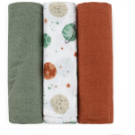 Petite&Mars Moussy riidest m&auml;hkmed Celestial Planets 68 x 68 cm 3 tk