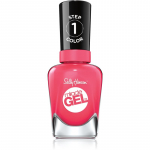 Sally Hansen Miracle Gel&trade; Geelk&uuml;&uuml;nelakk ilma UV / LED-lampide kasutamiseta varjund 339 Electric Pop 14.7 ml