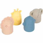 Small foot Silicone Bath Toy Set veem&auml;nguasi 12m+ 4 tk