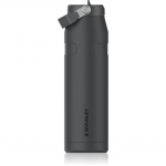 Stanley IceFlow&trade; Flip Straw Bottle roostevabast terasest veepudel k&otilde;rrega Black 2.0 1060 ml