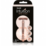 Wilkinson Sword Intuition Rose Gold Razor Raseerija + varuotsikud 10 tk