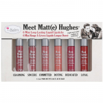 theBalm Meet Matt(e) Hughes Mini Kit Vedelhuulepulkade komplekt pikaajalise m&otilde;juga