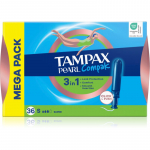 Tampax Pearl Compak Super tampoonid aplikaatoriga 36 tk
