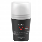 Vichy Homme Deodorant Rulldeodorant-antiperspirant liighigistamise vastu 72h 50 ml