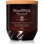 Woodwick Cherry Blossom & Vanilla l&otilde;hnak&uuml;&uuml;nal puidust taht 184 g