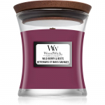 Woodwick Wild Berry & Beets l&otilde;hnak&uuml;&uuml;nal puidust taht 85 g