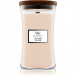 Woodwick White Honey l&otilde;hnak&uuml;&uuml;nal puidust taht 609.5 g