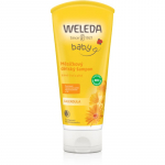 Weleda Baby and Child &Scaron;ampoon ja du&scaron;igeel lastele saialill 200 ml