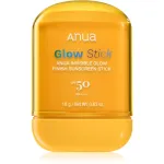 Anua Invisible Glow Finish Sunscreen Stick Toitev ja niisutav pulk kirgastava efektiga SPF 50 18 g