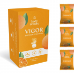 Body Restore Vigor Shower Steamers du&scaron;itabletid l&otilde;hnatooted Orange 3 tk