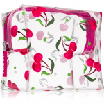 BrushArt Accessories Transparent cosmetic bag L&auml;bipaistev meigikott Sweet Cherry 15 x 14 x 9 cm 1 tk