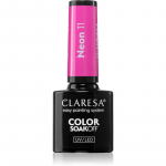 Claresa SoakOff UV/LED Color Neon Geelk&uuml;&uuml;nelakk varjund 11 5 g