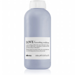 Davines Essential Haircare LOVE Smoothing Conditioner Silendav palsam ohjeldamatutele ja k&auml;haratele juustele 1000 ml