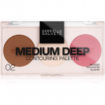 Gabriella Salvete Contouring Palette Kontuuripalett varjund 02 Medium Deep 9 g