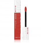 MAYBELLINE NEW YORK SuperStay Matte Ink Vedel matt huulepulk pikaajalise m&otilde;juga varjund 130 Self-Starter 5 ml