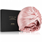 Notino Silk Collection Hair wrap siidist turban juustele Pink 1 tk