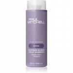 Paul Mitchell Blonde Platinum Blonde Violet Shampoo Lilla &scaron;ampoon blondidele ja hallidele juustele 300 ml