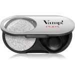 PUPA Milano Vamp! Radiant Baked Eyeshadow Kauap&uuml;siv s&auml;delev lauv&auml;rv varjund 302 Pure Silver - METALLIC 1 g