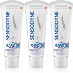 Sensodyne Rapid Cool Mint Fluoriidiga hambapastad tundlikele hammastele 3x75 ml