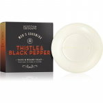 Scottish Fine Soaps Thistle & Black Pepper T&uuml;kiseep n&auml;ole ja habemele 100 g
