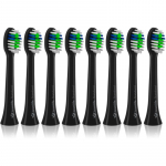 TrueLife SonicBrush Compact Black Standard Hambaharja varuharjapead TrueLife SonicBrush Compact-series Black 8 tk