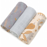 T-TOMI BIO Bamboo Diapers riidest m&auml;hkmed Bierdie 70x70 cm 3 tk