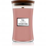 Woodwick Pressed Blooms & Patchouli l&otilde;hnak&uuml;&uuml;nal puidust taht 609.5 g