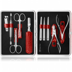 Zwilling Classic Inox Manik&uuml;&uuml;rikomplekt Red