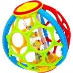 Bam-Bam Rattle Silicone Bamboo Puzzle aktiveeriv m&auml;nguasi k&otilde;ristiga 6m+ 1 tk
