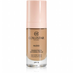 Collistar NUDO Second Skin Foundation SPF 15 S&auml;ra andev niisutav meik silendava efektiga varjund 4N Sabbia 30 ml