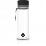 Equa Plain veepudel v&auml;rv Black 600 ml