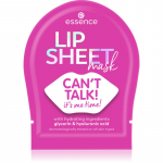 essence LIP SHEET Lehtmask huultele 01 CAN`T TALK! 1 tk