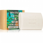 Faith In Nature Coconut & Shea Butter Orgaaniline &scaron;ampoonseep lisab niiskust ja s&auml;ra 85 g