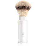 M&uuml;hle TRAVEL Silvertip Synthetic Raseerimispintsel White 1 tk