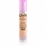 NYX Professional Makeup Bare With Me Concealer Serum Niisutav peitekreem kaks-&uuml;hes varjund 04 Beige 9,6 ml