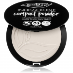 puroBIO Cosmetics Indissouble Kompaktpuuder mati efektiga varjund T00 9 g