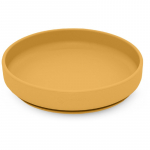 Petite&Mars Take&Match Silicone Plate taldrik iminapaga Intense Ochre 6 m+ 1 tk