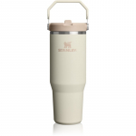 Stanley IceFlow&trade; Flip Straw 2.0 Tumbler roostevabast terasest termospudel Cream 890 ml