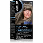 Syoss Permanent Cool Color P&uuml;sijuuksev&auml;rv k&uuml;lma alatooniga varjund 7_46 Cool Medium Blond 1 tk