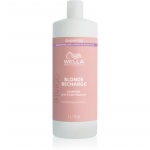 Wella Professionals Invigo Blonde Recharge &Scaron;ampoon blondidele juustele kollaste toonide neutraliseerimiseks 1000 ml