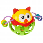Bam-Bam Rattle aktiveeriv m&auml;nguasi k&otilde;ristiga 6m+ Owl 1 tk