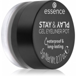 essence STAY & PLAY Silmalainer varjund 01 Black 5 g