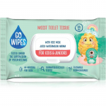 GoWipes For Kids & Juniors niisutatud tualettpaber tundlikule nahale lastele 44 tk