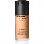 MAC Cosmetics Studio Fix Fluid SPF 15 24HR Matte Foundation + Oil Control Matistav jumestuskreem SPF 15 varjund NW15 30 ml