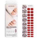 NEONAIL Easy On Gel Stickers K&uuml;&uuml;nte kleebised UV/LED-lambi kasutamisega varjund P01 32 tk