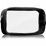 Notino Travel Collection Medium Clear Organizer L&auml;bipaistev meigikott M Black 24x12,5x5 cm 1 tk