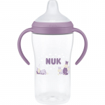 NUK Perfect Match Hippo &otilde;ppimispudel temperatuuri reguleerimisega 6m+ 260 ml