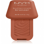 NYX Professional Makeup Buttermelt Bronzer P&auml;ikesepuuder varjund 3.5 Butta'd Down 5 g
