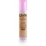 NYX Professional Makeup Bare With Me Concealer Serum Niisutav peitekreem kaks-&uuml;hes varjund 07 Medium 9,6 ml