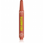 NYX Professional Makeup Fat Matte Huulepalsam matistava efektiga Cozy Whipped 2 g